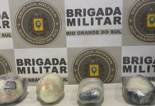 Brigada Militar apreende objetos que seriam arremessados no Presídio Estadual de Sarandi